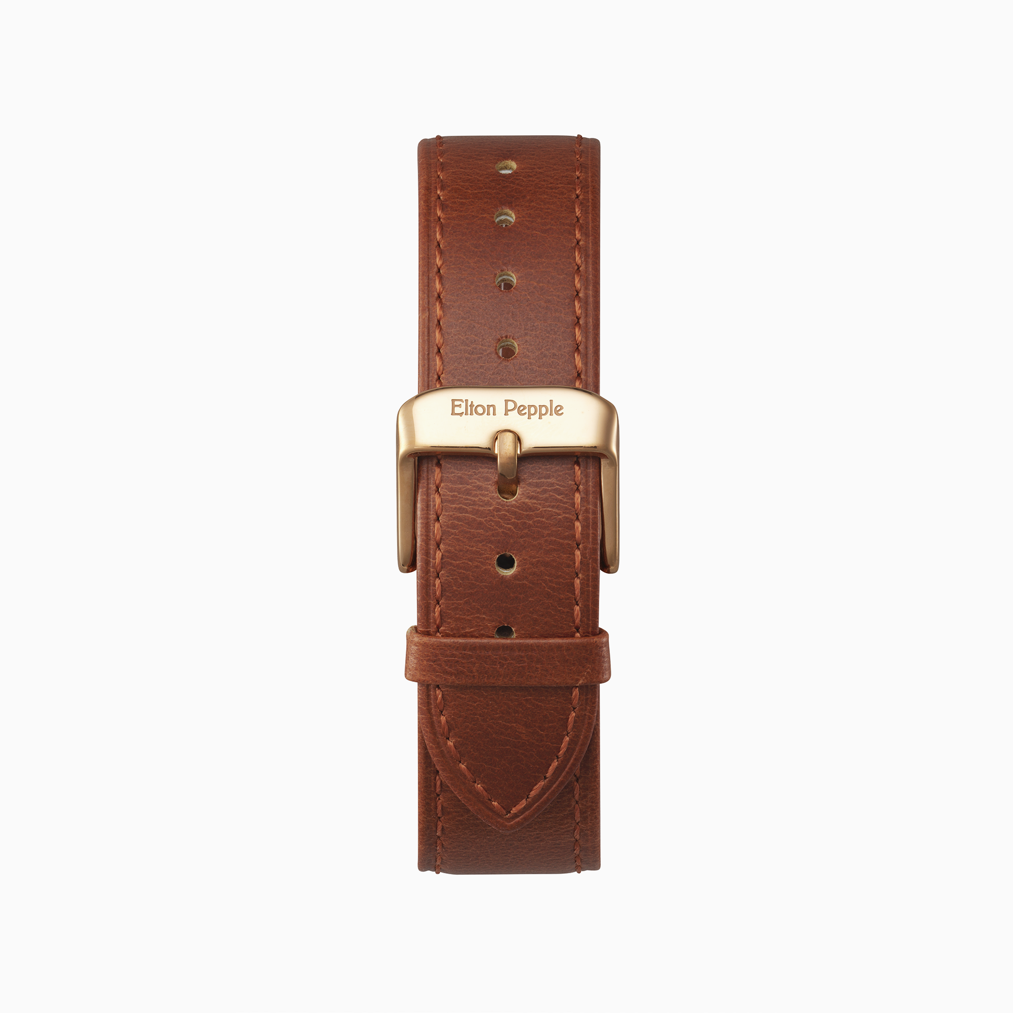 Edgewater - Rose Gold leather strap