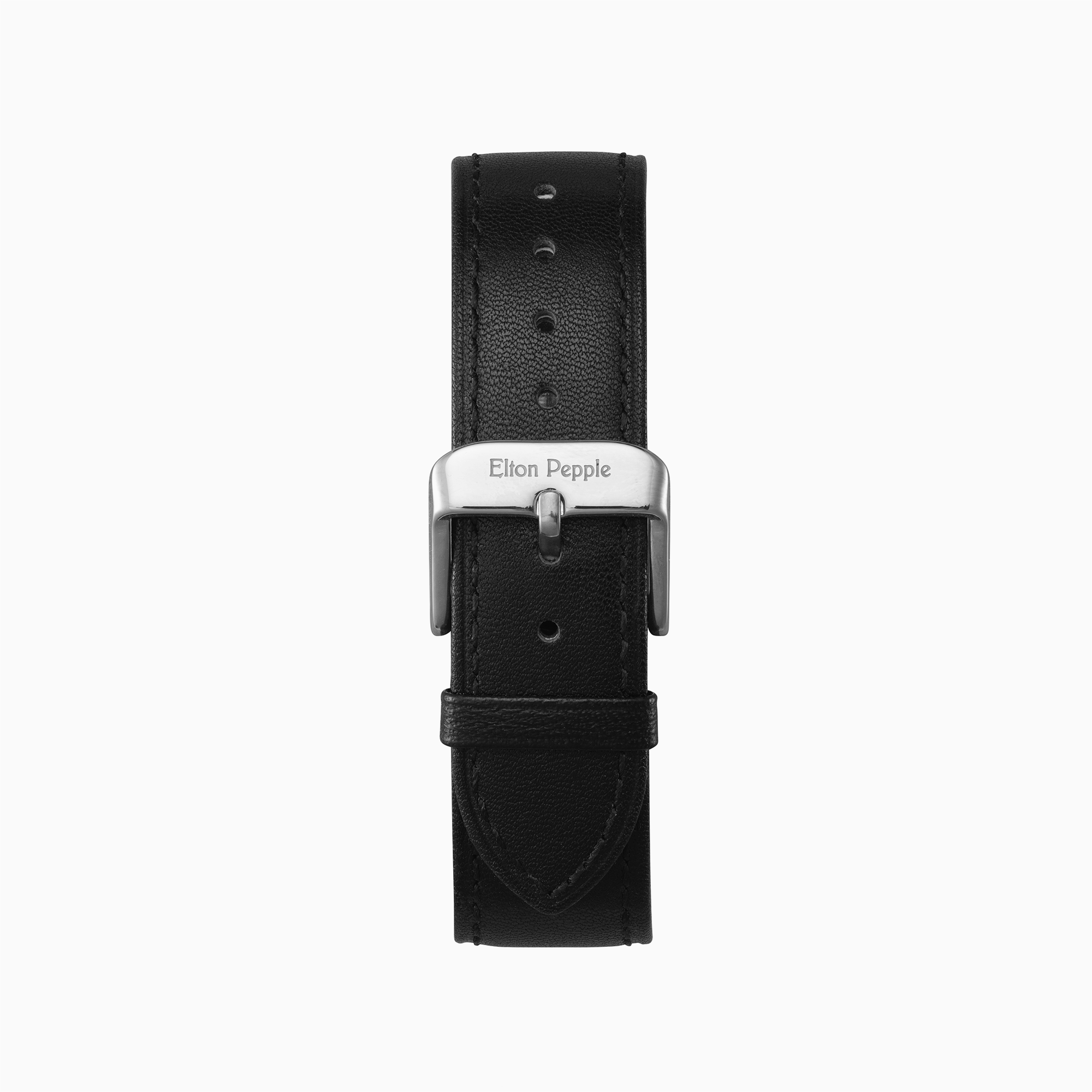 Bucktown - Silver leather strap
